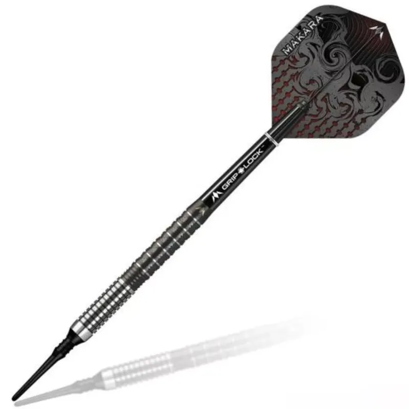Šipky soft Mission Makara M1, 19g straight, 90% wolfram Akční Cena