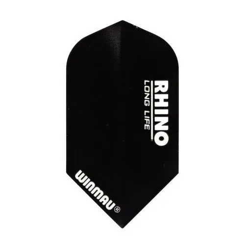 Letky na šipky Winmau RHINO úzké, černé Ověřený