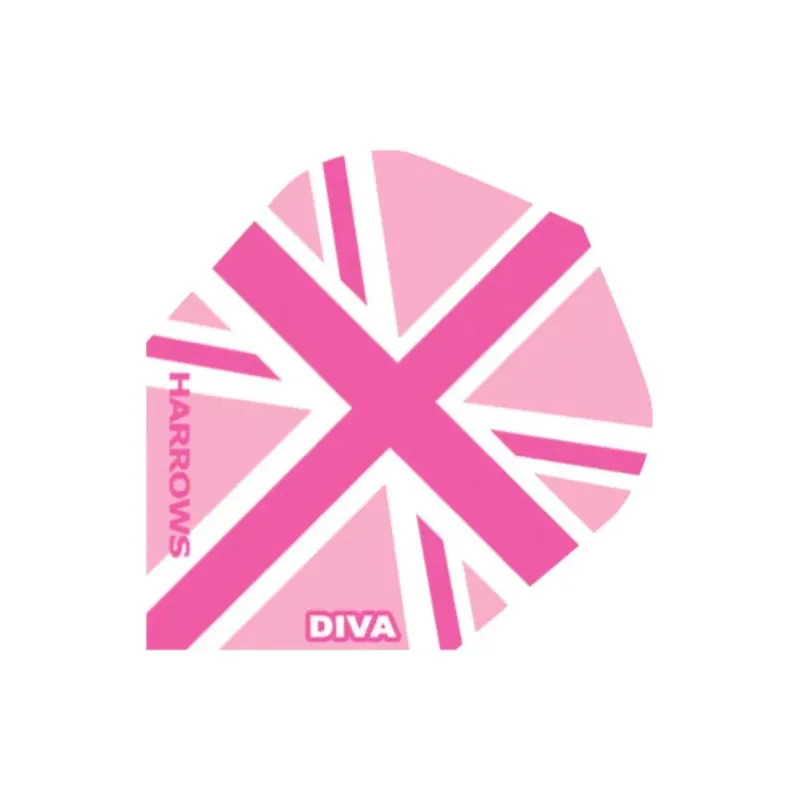 Cenově Výhodný Letky na šipky Harrows Diva pink vlajka