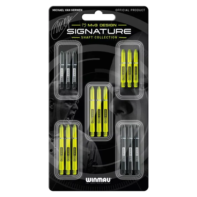 Winmau MvG signature sada násadek Autentický