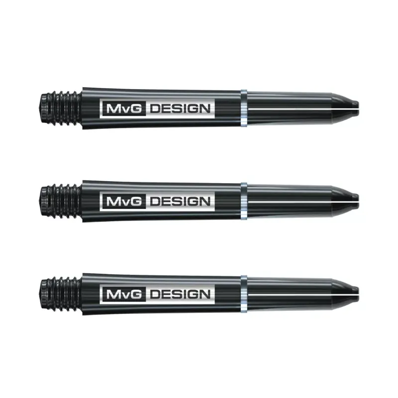Poslední Šance Násadky na šipky Winmau MVG Signature Nylon krátké, černé