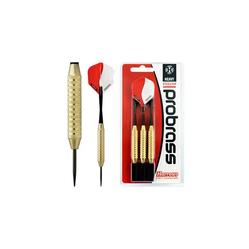Šipky Harrows steel Pro Brass Medium, mosaz Speciální Cena