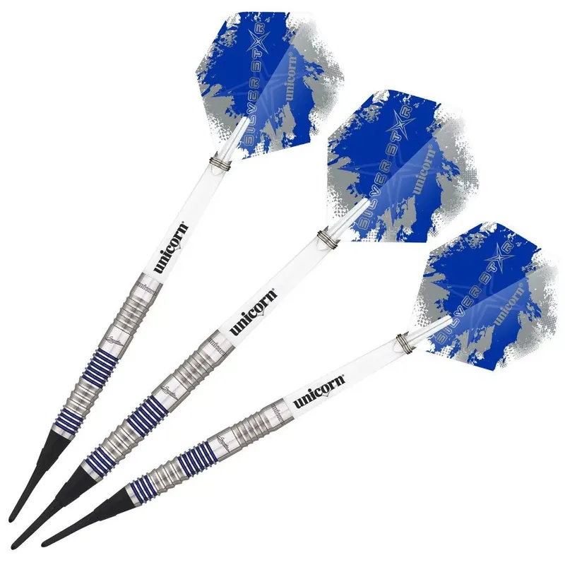 Šipky soft Unicorn SILVERSTAR Gary Anderson 20g, 80% wolfram Poslední Šance