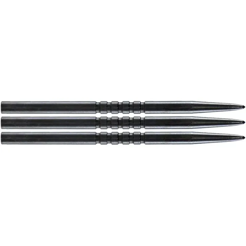 Cenová Bomba Hroty na šipky Bull‘s steel Ringed Grip, 45mm, černé - 3ks