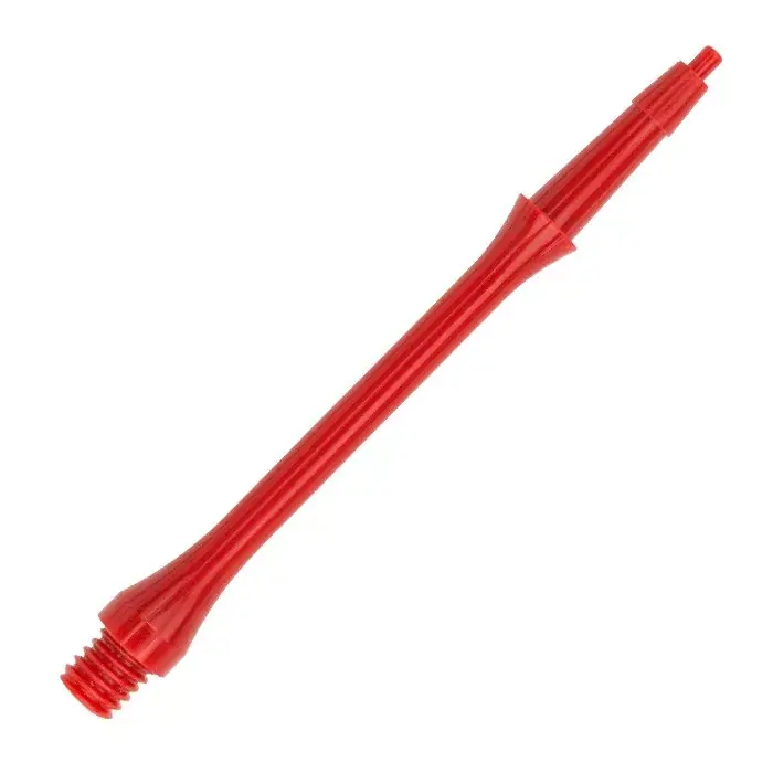 Poslední Šance Násadky na šipky Harrows Clic krátké, červené, Slim, 23mm