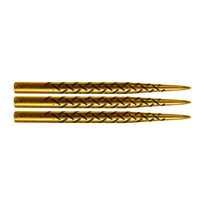 Značkový Hroty na šipky Shot steel Warrior Gold Titanium 35mm - 3ks