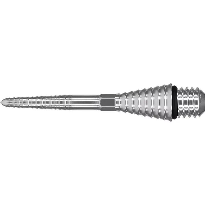 Přímo Od Výrobce Konverzní hroty na šipky TARGET steel Titanium Grooved Swiss Point stříbrné, 26mm - 3ks