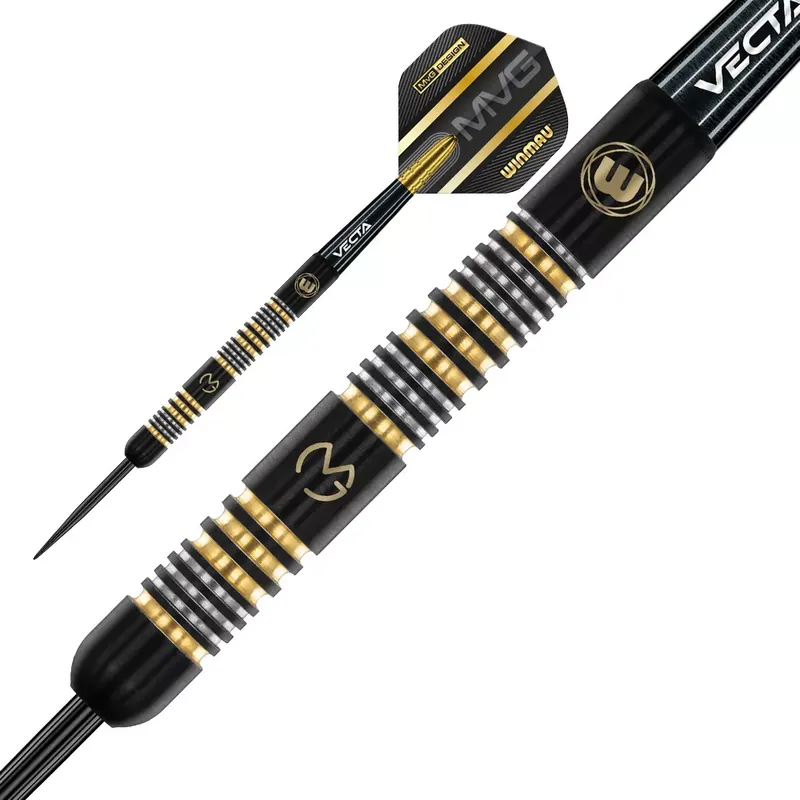 Šipky Winmau steel MvG Trilogy 21,5g, 90% wolfram Časově Omezené