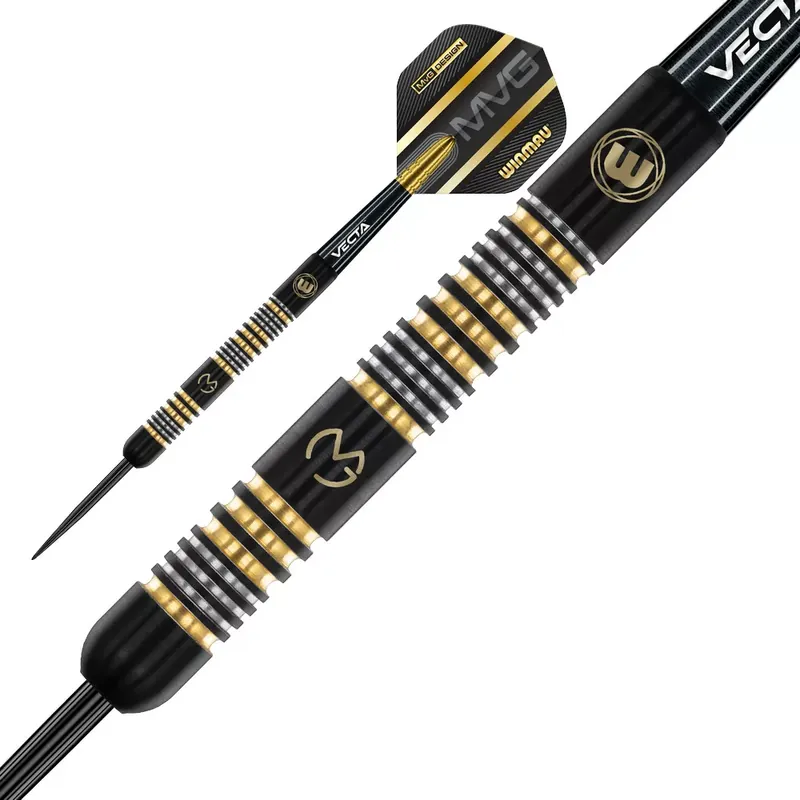 Značkový Šipky Winmau steel MvG Trilogy 24g, 90% wolfram