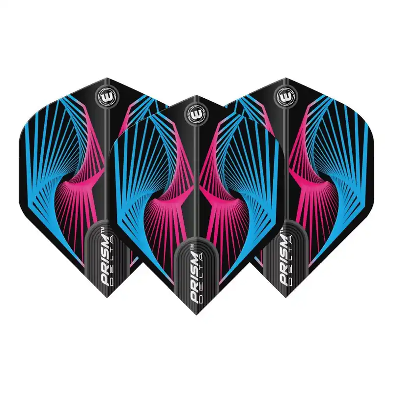 Oblíbený Letky na šipky Winmau Prism Delta Spiral, modro-růžové