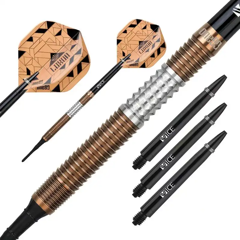 Šipky soft One80 Luxor Beta 18g, 90% wolfram Finální Výprodej