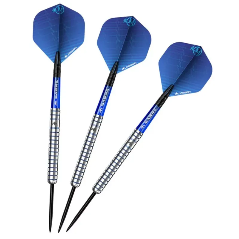 Šipky steel Mission Joe Murnan Electro Blue 22g, 90% wolfram Vrácení Zdarma
