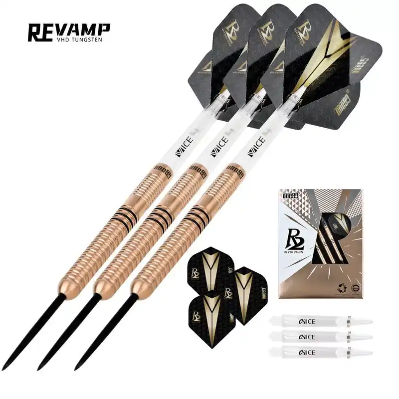 Jen Po Omezenou Doba Šipky One80 steel R2 Interchange Re-vamp 24g, 90% wolfram