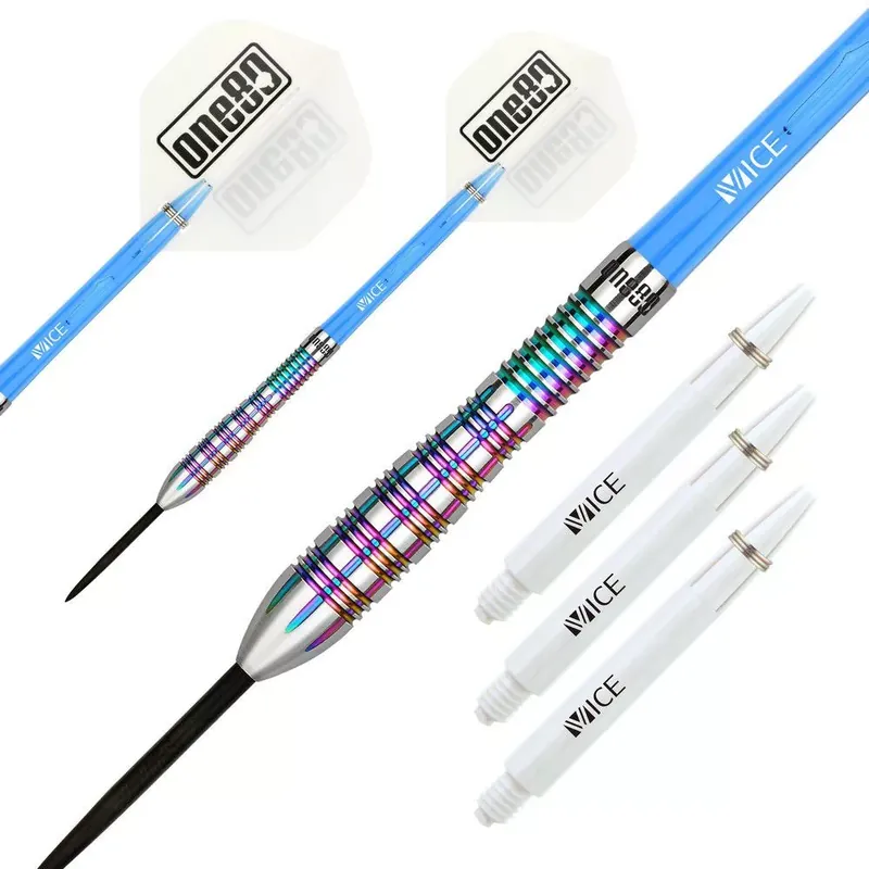 Šipky One80 steel Nicole Regnaud Signature Dart 21g, 90% wolfram Akce