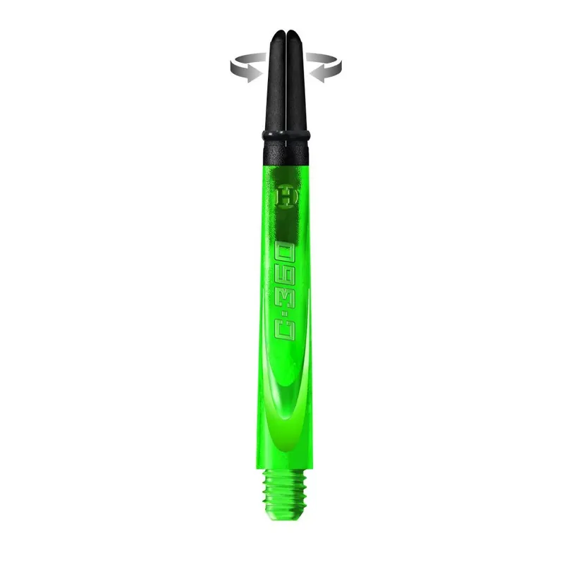 Nejlepší Cena Násadky na šipky Harrows Carbon 360 zelené, dlouhé 47mm, otočné