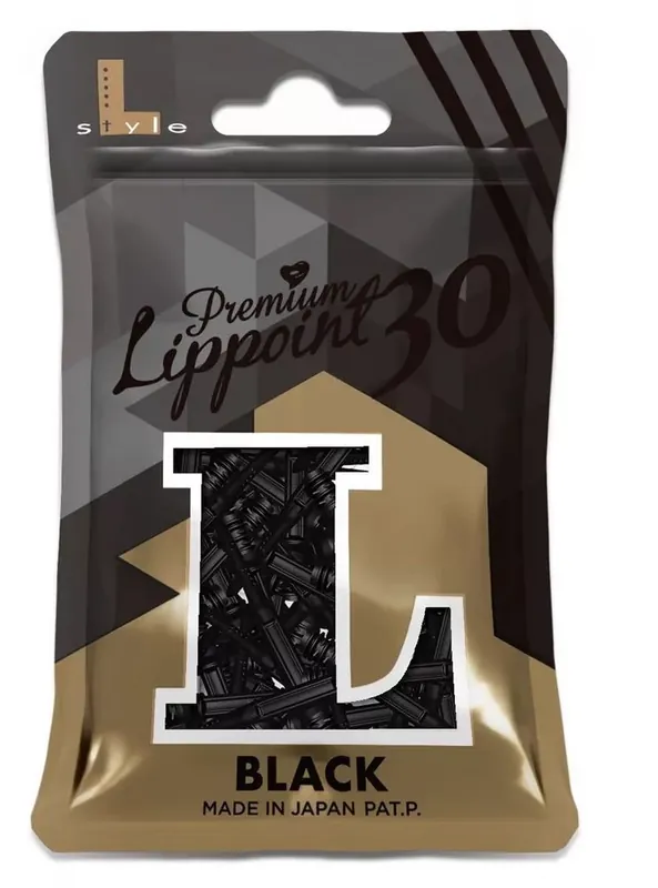 Hroty na soft šipky L-Style Premium LipPoint černé, 2BA/30ks Novinka