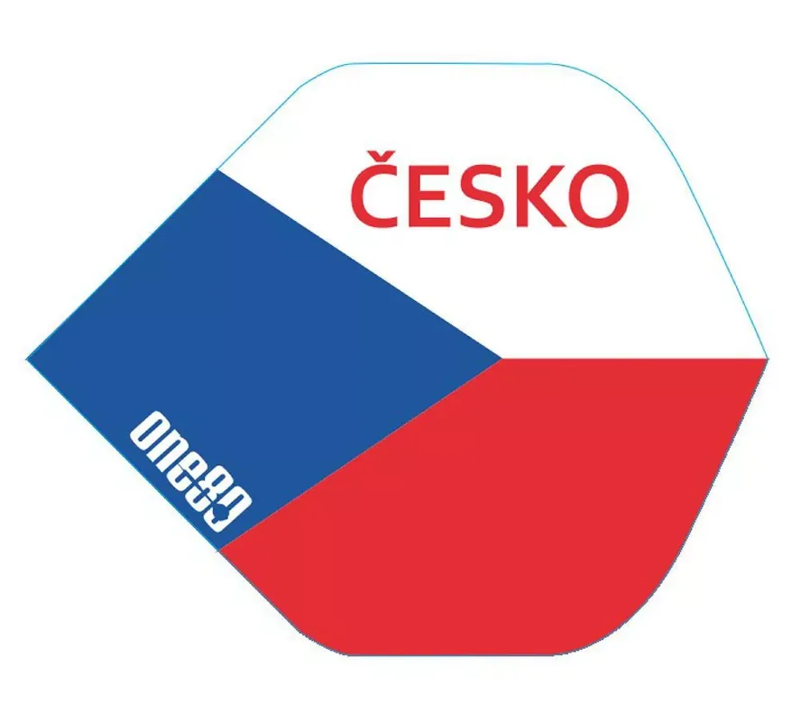 Originální Letky na šipky One80 Česko, standard