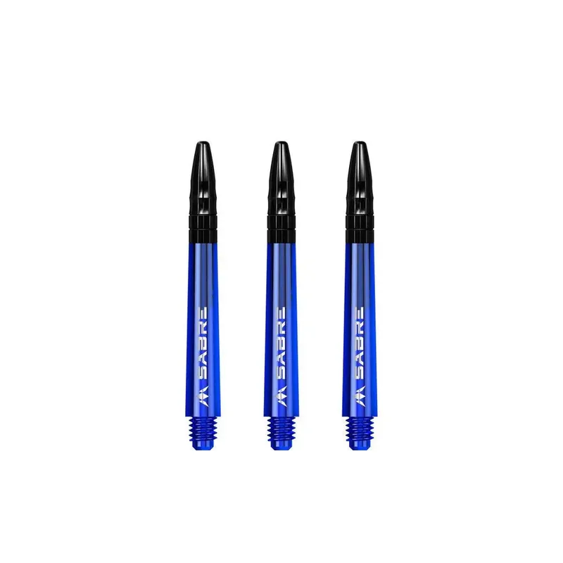 Násadky na šipky Mission Sabre modré kovový top, střední+ 44,5mm Levný