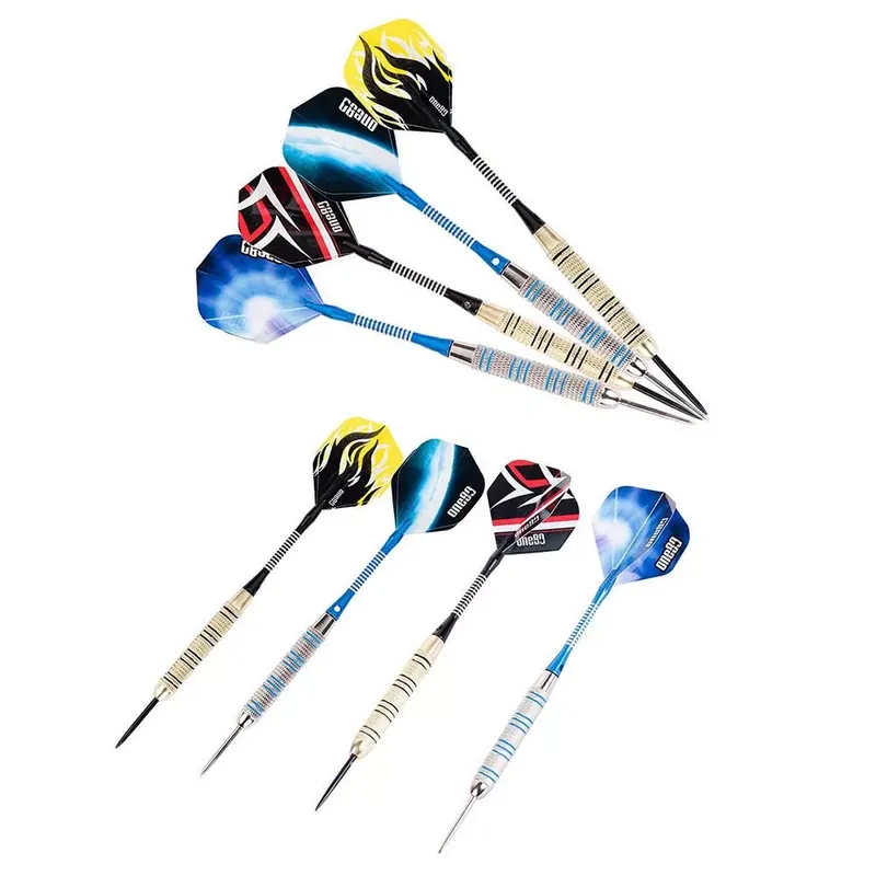 Cenový Hit Šipky One80 Steel Pack, brass, 12 šipek