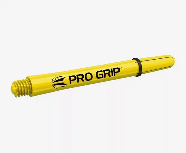 Horká Nabídka Násadky na šipky TARGET Pro Grip krátké, žluté, 9 ks