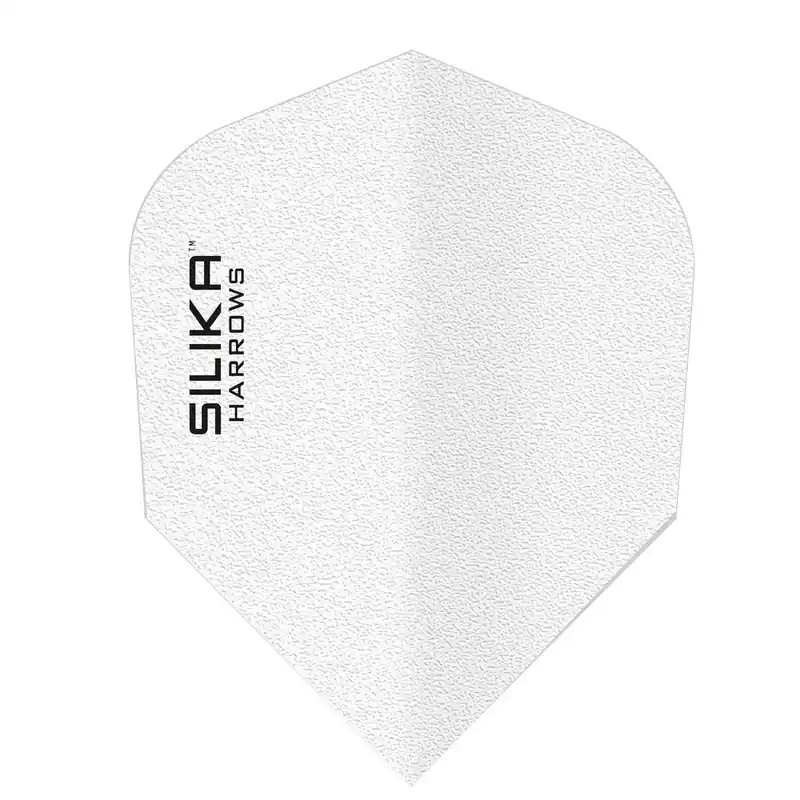 Tovární Cena Letky na šipky Harrows Silika Solid bílé, standard No6, 100 mikron