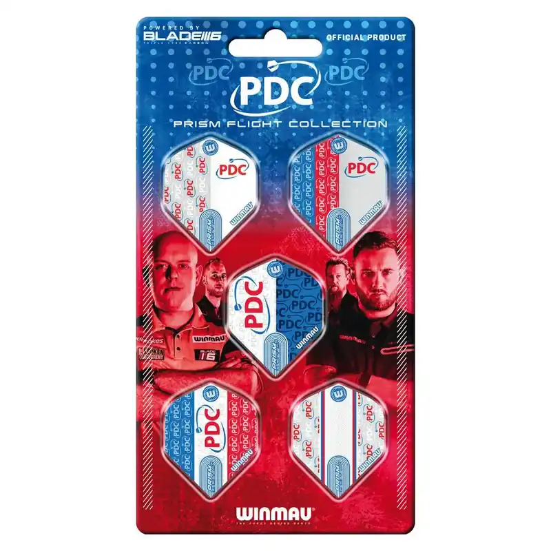 Autentický Winmau PDC Prism sada letek