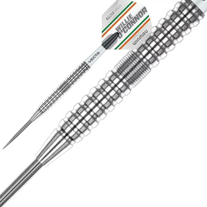 Sada steel šipek Winmau Willie O‘Connor 23g, 90% wolfram Výprodej