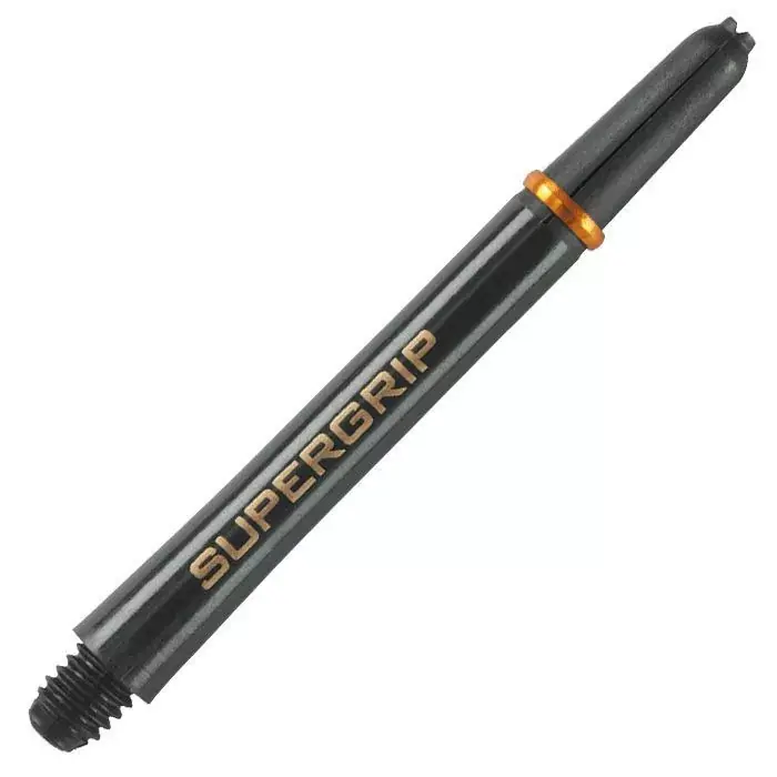 Značkový Násadky na šipky Harrows Supergrip černo-zlaté, střední