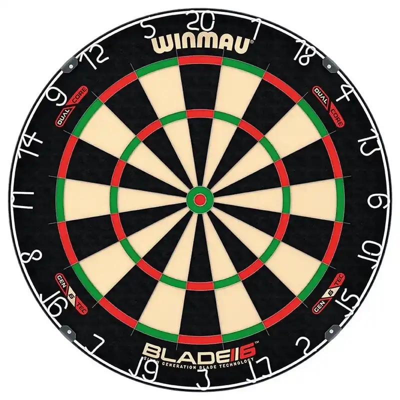 Sezónní Sleva Sisalový terč Winmau BLADE 6 DUAL CORE, turnajová kvalita