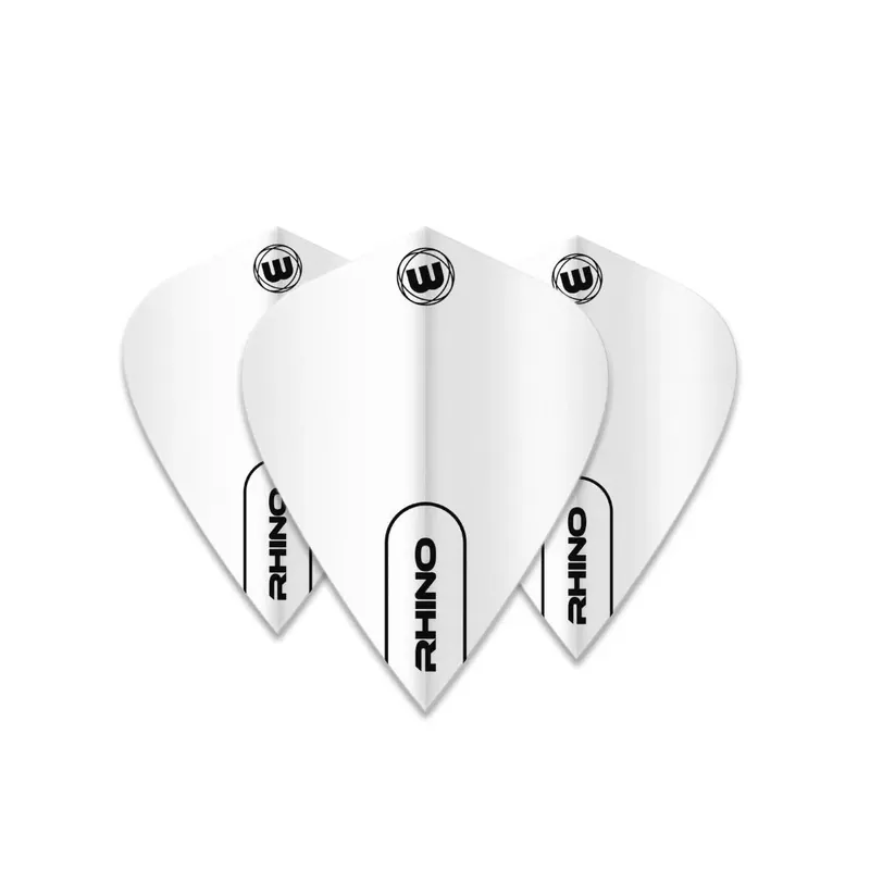Letky na šipky Winmau Rhino Kite, bílé Hit Sezóny