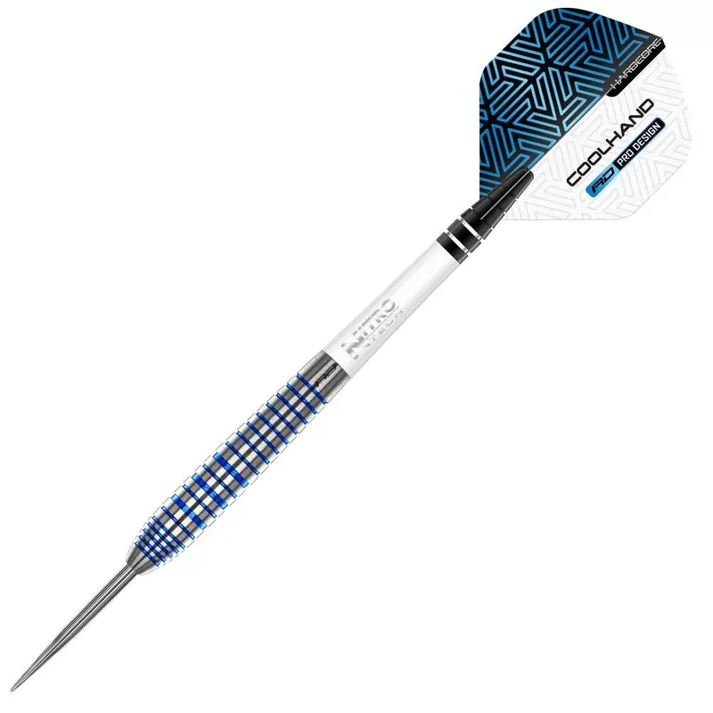 Originální Sada steel šipek Red Dragon Luke Humphries TX3 Cool Blue SE 22g, 90% volfrám