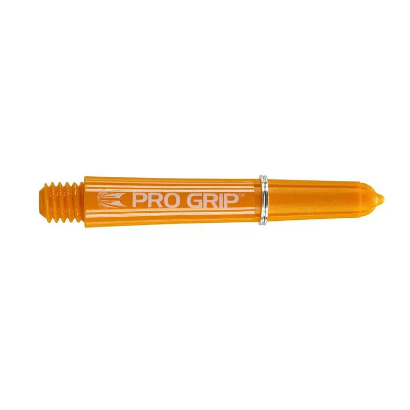Značkový Násadky na šipky TARGET Pro Grip krátké 34mm, oranžové, 9 ks