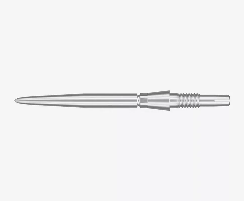 Sezónní Sleva Hroty na šipky TARGET steel Swiss Point Storm 26mm, stříbrné - 3ks