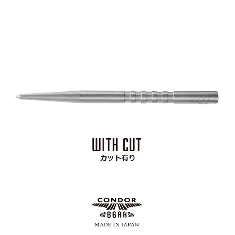 Levný Náhradní hroty do steel šipek Condor Break Point, drážkované, stříbrné, 32mm - 3ks