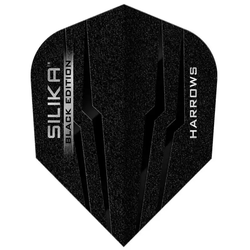 Letky na šipky Harrows Silika Black Edition No6 Novinka