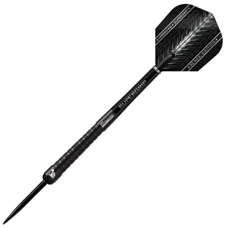 Super Cena Sada steel šipek Harrows Supergrip Black Edition 25g, 90% wolfram