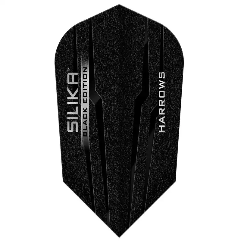 Letky na šipky Harrows Silika Black Edition Slim Nejlepší Volba