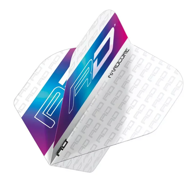 Super Cena Letky na šipky Red Dragon Hardcore XT duhové standardní, extra hrubé 100 mikronové