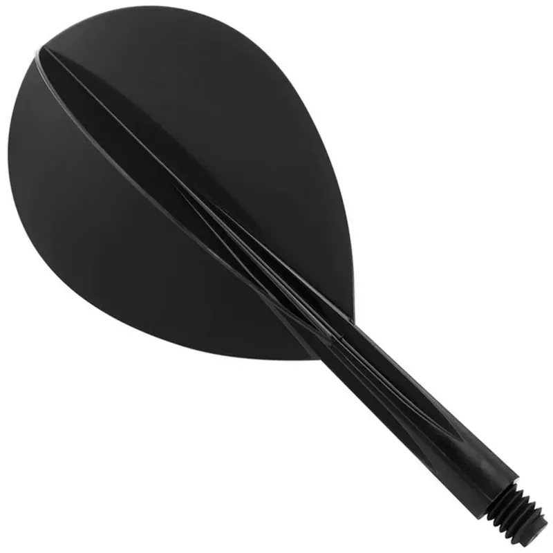 Letky na šipky Condor Zero Stress černé, Teardrop letky a krátké násadky Novinka
