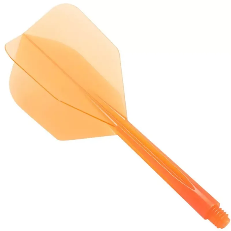 Nízká Cena Letky na šipky Condor Zero Stress oranžové, Small letky a dlouhé násadky