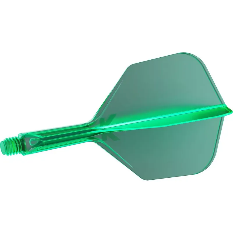 Super Cena Letky a násadky na šipky v jednom Target K-Flex zelené, No6 letky a krátké násadky