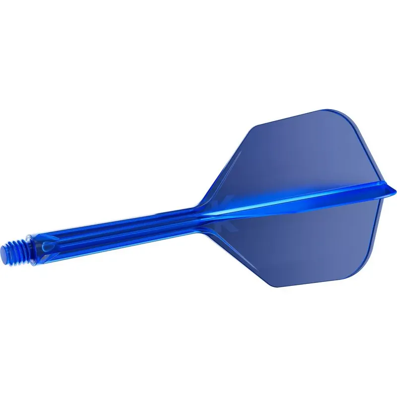 Letky a násadky na šipky v jednom Target K-Flex modré, No6 letky a dlouhé násadky Rychlé Dodání