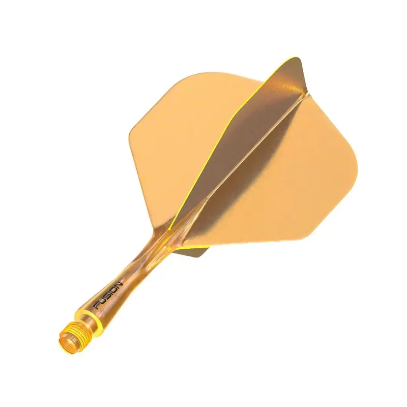 Nízká Cena Integrované letky a násadky Winmau Fusion oranžové, No2 letky a střední násadky