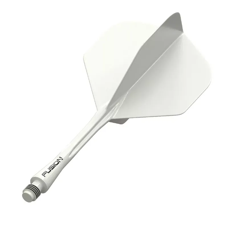 Kup Teď Integrované letky a násadky Winmau Fusion bílé, No2 letky a dlouhé násadky