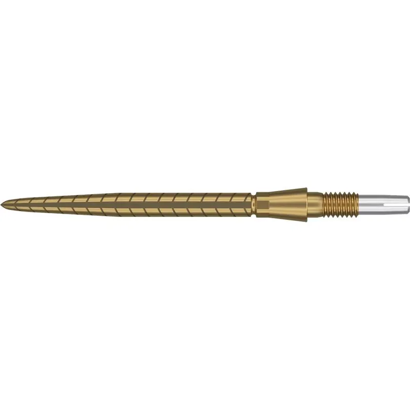Pouze Dnes Kovové hroty Target Swiss Storm Quartz zlaté, 30mm - 3ks