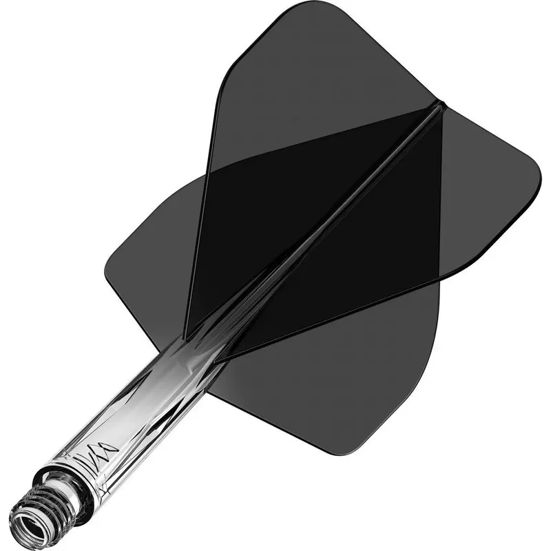 Mission Force 90 průhledné černé, standardní No2 letky a krátké násadky Nízká Cena
