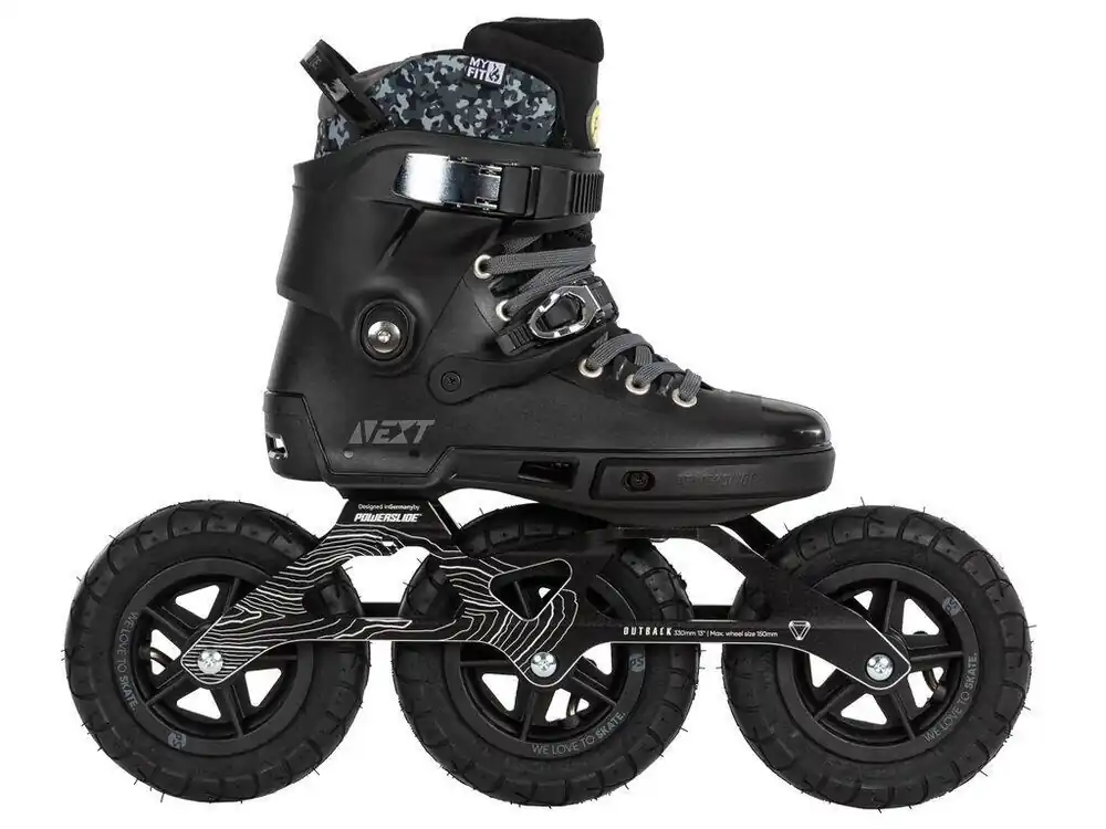 Autentický Kolečkové brusle Powerslide SUV Next Outback 150 Trinity