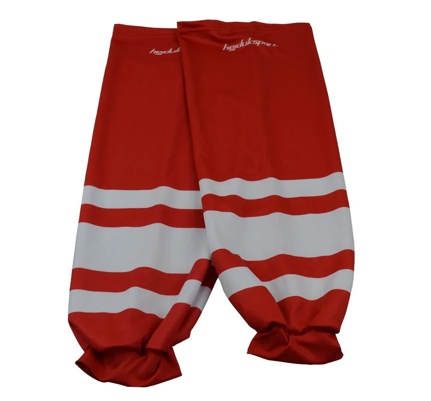 Stulpny sublimace Red/White Speciální Cena