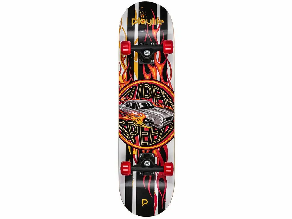 Sleva Skateboard Playlife Super Charger 31x8"