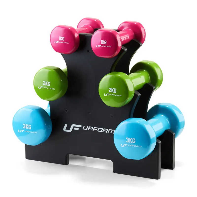 Sada vinylových činek se stojanem UpForm UFDS 12 kg Novinka